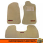 Custom Made Floor Mats Set of 3 Beige with RED Badge VL TURBO Calais BT1 Berlina