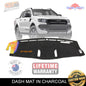 Shevron Charcoal Dash Mat For Ford Ranger PX2 Wildtrak 6/2015-7/2018 DM1403