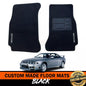 Custom Made Floor Mats Front For Nissan R33 Skyline in 1989-1993 GTS-T GTS GT-R BLACK