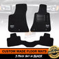Custom Made Floor Mats 2 Rows For CHRYSLER 300C SRT8 CORE LUXURY w/ 300c LOGO 2012-21 BLACK