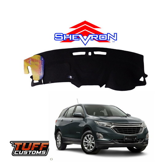 Shevron Black Dash Mat For Holden Equinox EQ LS 10/2017-6/2020 DM1499