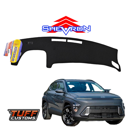 Shevron Black Dash Mat For Hyundai Kona SX2 2023-2024 DM1698