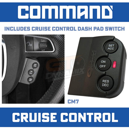 Command Professional CABLE Electric Cruise CONTROL + DASH PAD SWITCH AP607 CM7