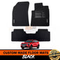 Custom Made Floor Mats 2 Rows For Haval Jolion LUX Premium Ultra LE A01 2/2021-2025 Black