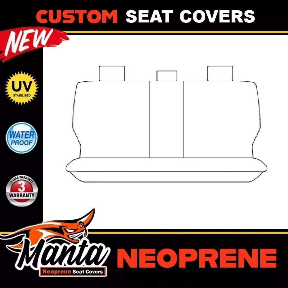 Manta Neoprene Rear Seat Covers For MAZDA CX-5 KF G20 MAXX 11/2023-2025