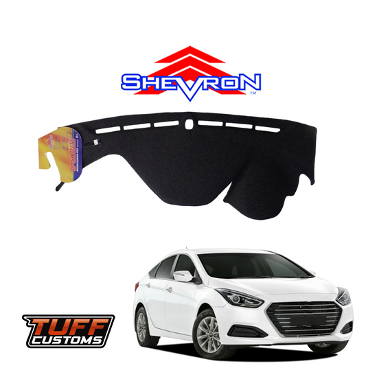 Shevron Black Dash Mat For Hyundai i40 VF 10/2011-3/2019 DM1247