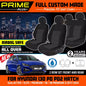 PRIME PLUS Seat Covers 2 Rows Black For Hyundai i30 PD PD2 Active Elite SR 3/2017-2024