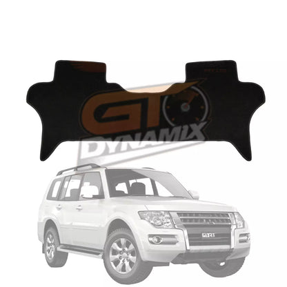Custom Made Floor Mats 2 Rows Mitsubishi Pajero NS NT NW NX GLX VRX 2006-20 BLACK