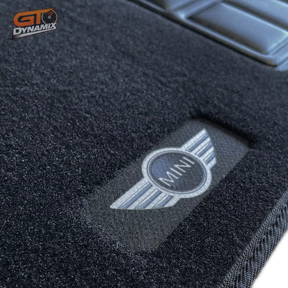 Custom Made Floor Mats 2 Rows Mini Cooper R50 R53 R56 2002-ON BLACK