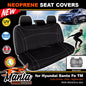 Manta Neoprene Rear Seat Covers For Hyundai Sante Fe TM Highlander 4/2018-2024