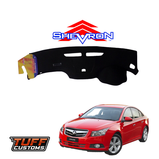 Shevron Black Dash Mat For Holden Cruze JG JH 6/2009-6/2020 DM1127