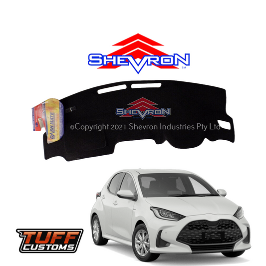 Shevron Black Dash Mat For Toyota Yaris SX 5/2020-2024 DM1605