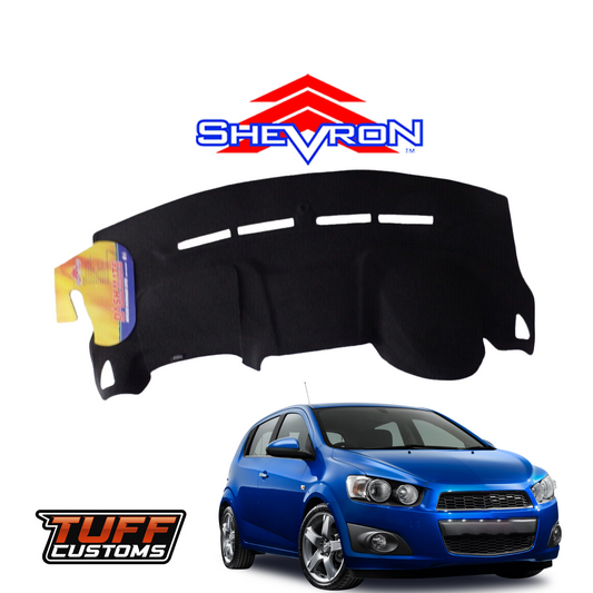 Shevron Black Dash Mat For Holden Barina TM Facelift 10/2016-6/2020 DM1461