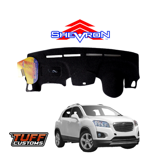 Shevron Black Dash Mat For Holden Trax TJ 9/2013-2017 DM1331