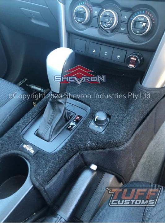 Shevron Transmission Console Cover For Mazda BT-50 UP-UR 4WD Auto 10/2011-6/2020