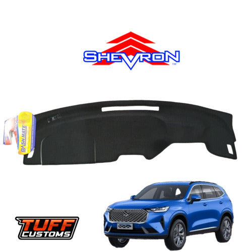 Shevron Black Dash Mat For Haval H6 Lux & Premium 2/2021-2025 DM1627