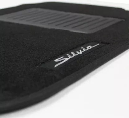 Custom Made Floor Mats Set of 2 For Nissan Silvia S13 Logo DRIFT