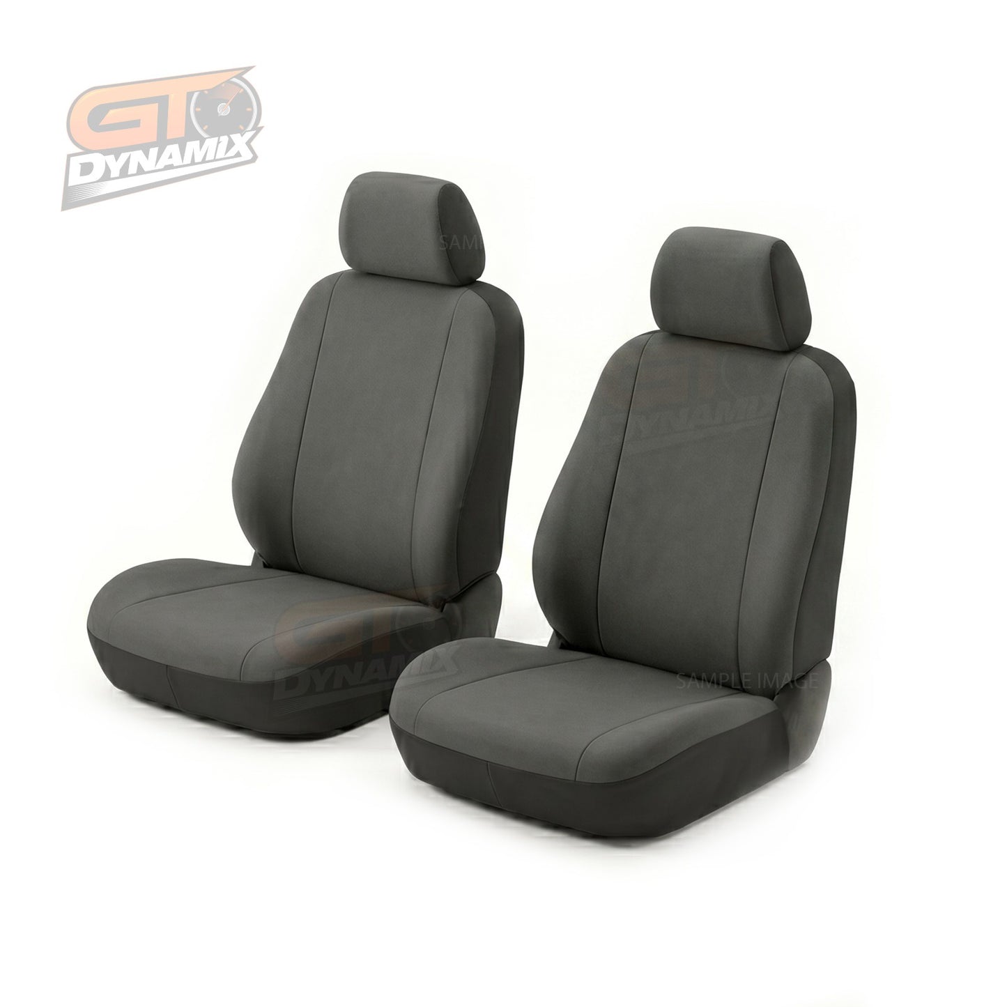 Tuff Canvas Front Seat Covers For TOYOTA LANDCRUISER 100 GXL 1998-2007 Charcoal