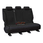 TUFF HD TRADE Canvas Seat Covers Rear For Isuzu D-MAX DMAX TF LS-M LS-U 7/2020-2025 Black