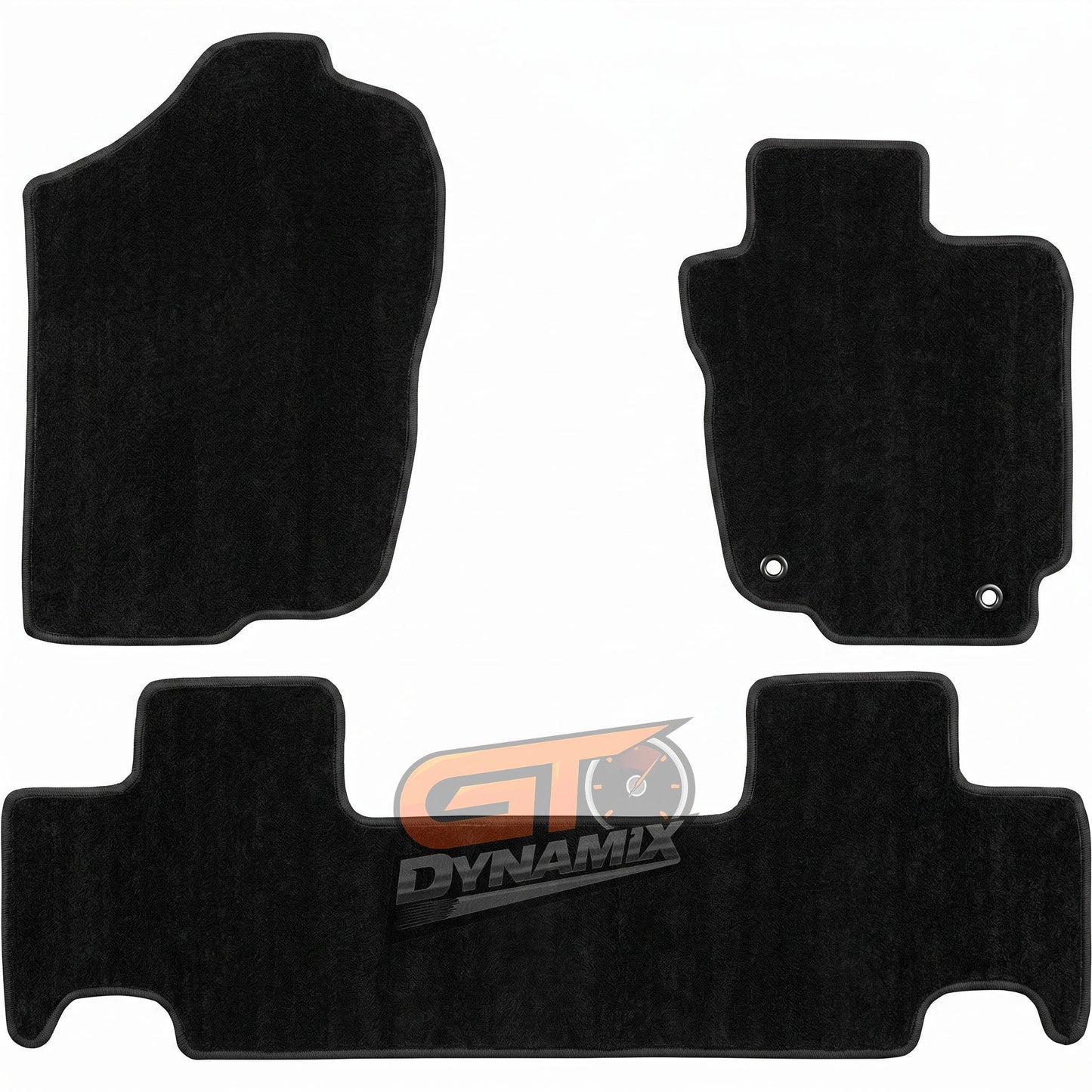 Custom Made  Floor Mats 3pcs For TOYOTA RAV 4 MAN/AUTO 5DR ALA49R ASA44R ZSA42R 2/2013-2018 w/ 9 Binding Colour
