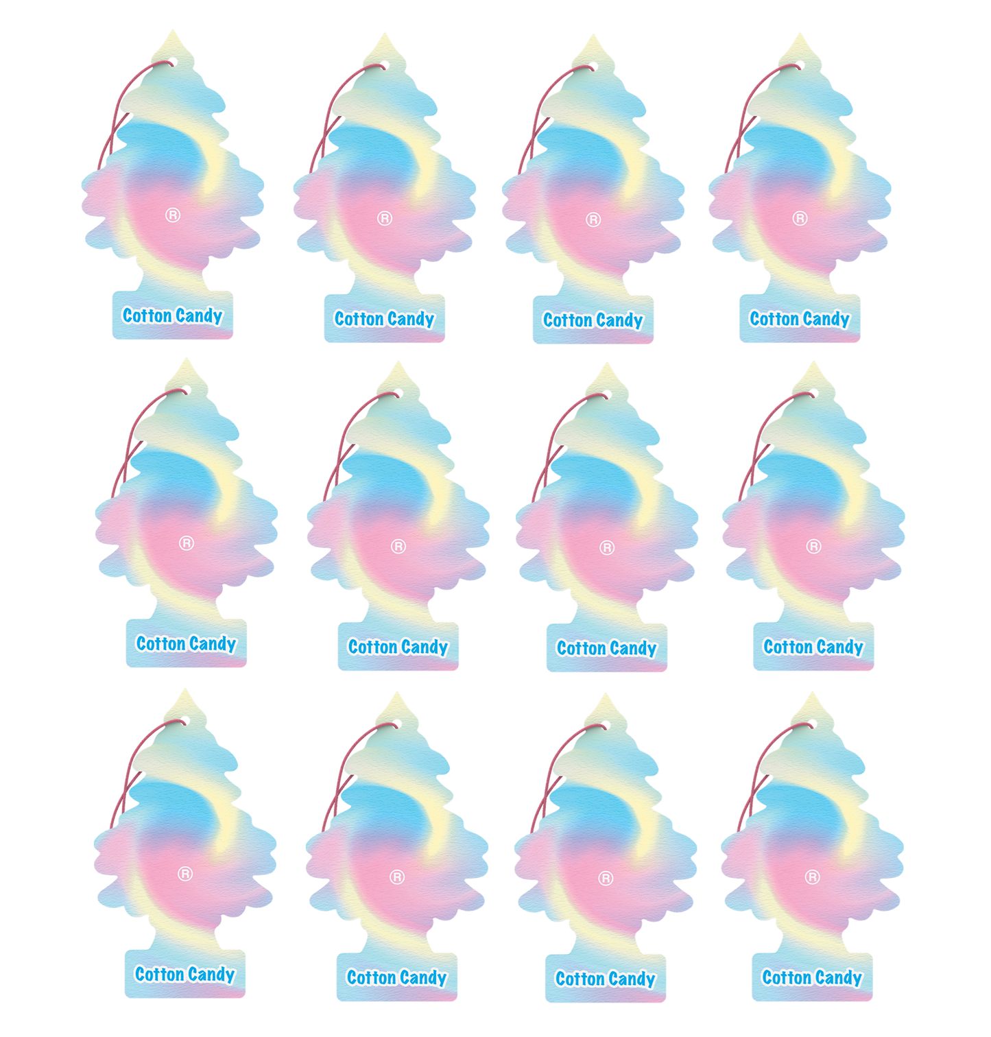 Little Trees Air Freshener Cotton Candy (Pack of 12) 10282