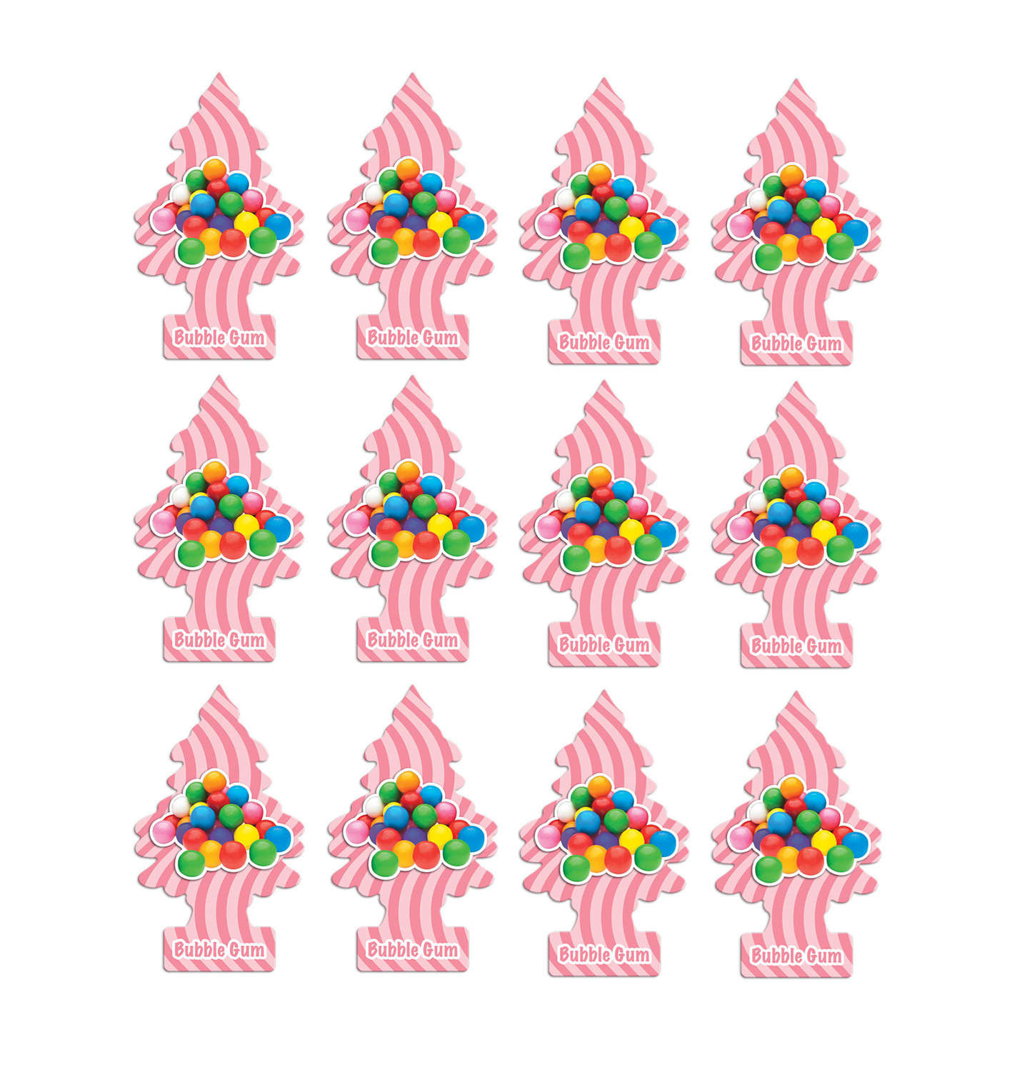 Little Trees Air Freshener Bubble Gum (Pack of 12) 10348