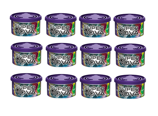 Little Trees Air Freshener Super Nova Fiber Can (Pack of 12) 17803