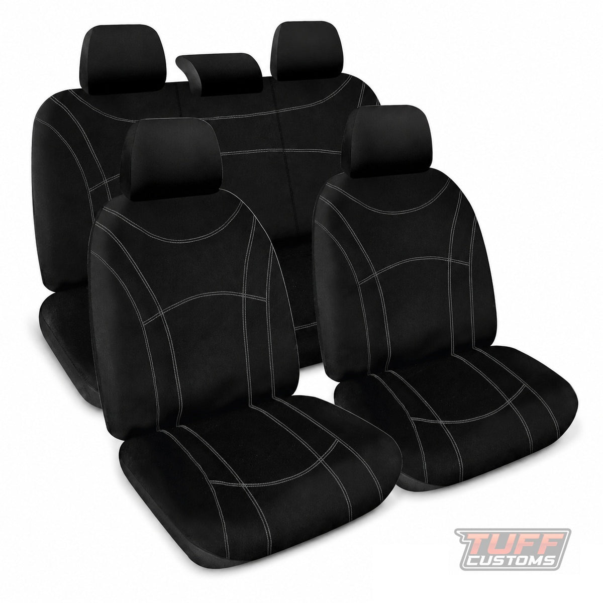 Getaway Neoprene Seat Covers 2 Rows For SUBARU FORESTER SJ SERIES 4 ALL BADGES WAGON 2013-9/2018