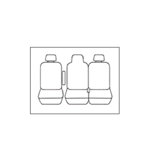 Tuff Canvas Front Seat Covers TRAFIC SWB LWB VAN X82 103kW PREMIUM 125kW 1/2015-2026 CHARCOAL