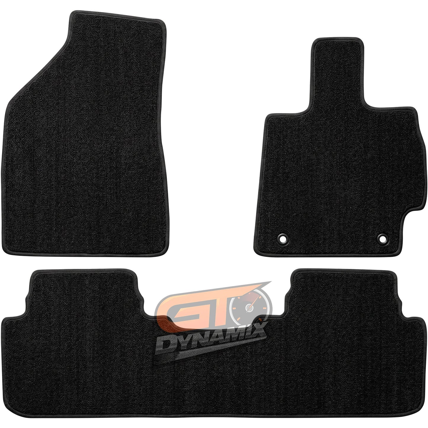 Custom Made  Floor Mats 3pcs For TOYOTA KLUGER GSU40R GSU45R 8/2007-2/2014 w/ 9 Binding Colour