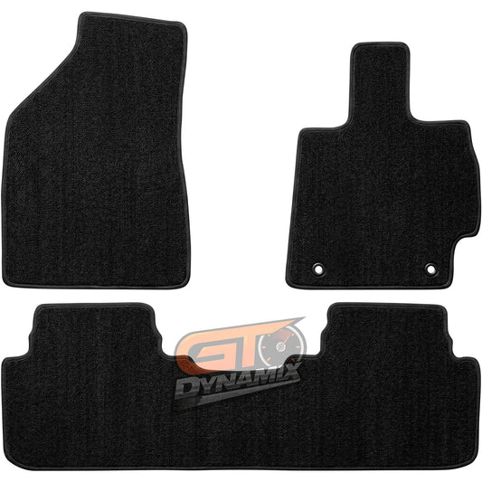 Custom Made  Floor Mats 3pcs For TOYOTA KLUGER GSU40R GSU45R 8/2007-2/2014 w/ 9 Binding Colour